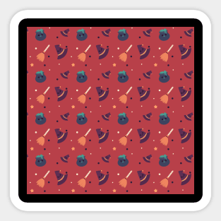 Halloween Pattern Sticker